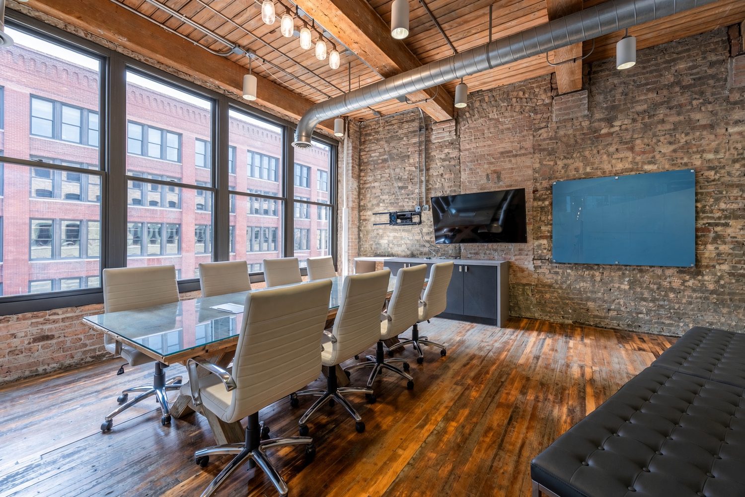 Brick conference room