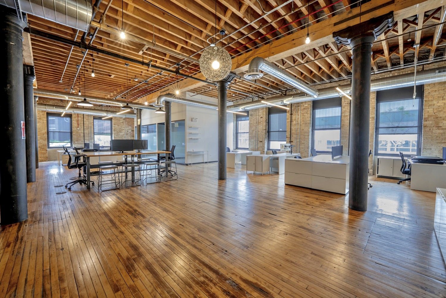 Open loft office